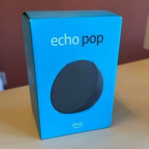 Echo Pop Smart Speaker - Black